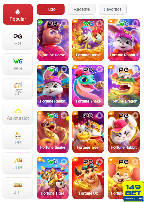 Experiência de Jogos 149bet.com