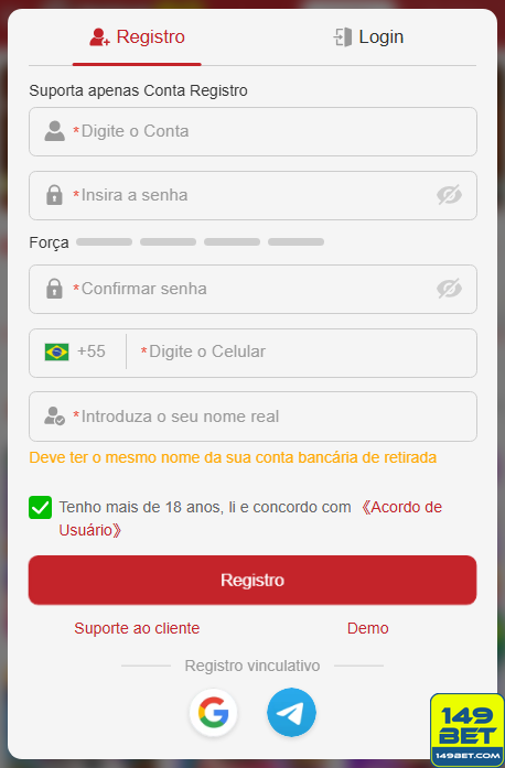 Experiência de Jogos 149bet.com